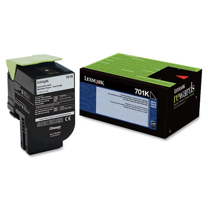 Must Have Lexmark Ink Toner Cartridge, 70C10K0, Black